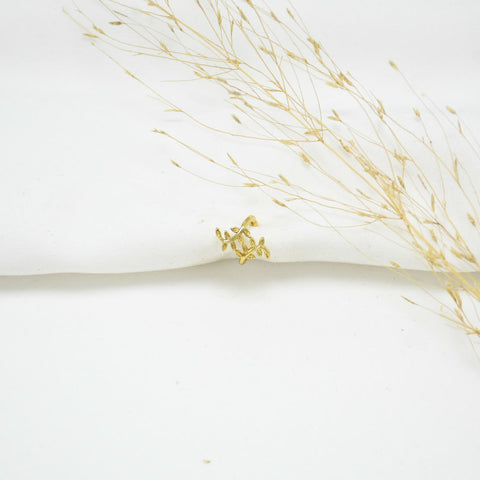 EARCUFF GOLD XIMENA