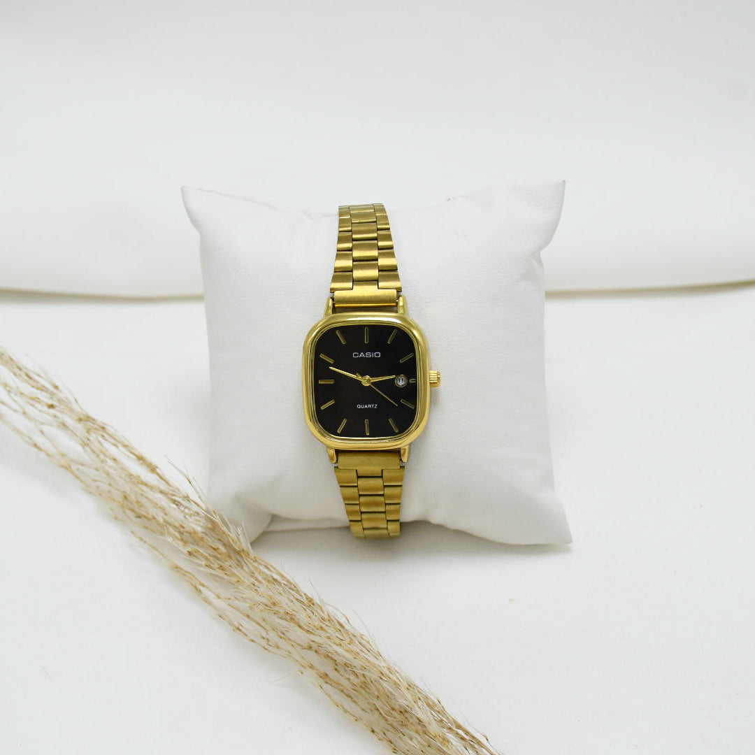 RELOJ DE MUJER GOLD CASSIO II