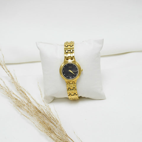 RELOJ DE MUJER GOLD Q&Q CARLOTA