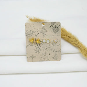 SET DE ARETES GOLD GIANNA