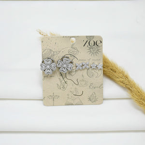 SET DE ARETES SILVER KIARA