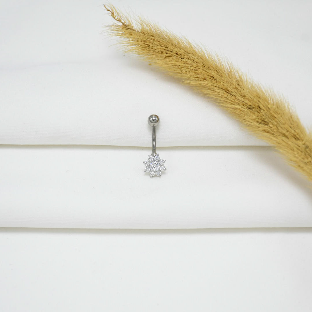 PIERCING DE OMBLIGO SILVER NARDY