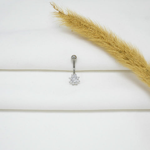 PIERCING DE OMBLIGO SILVER NARDY