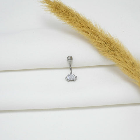 PIERCING DE OMBLIGO SILVER SELVA