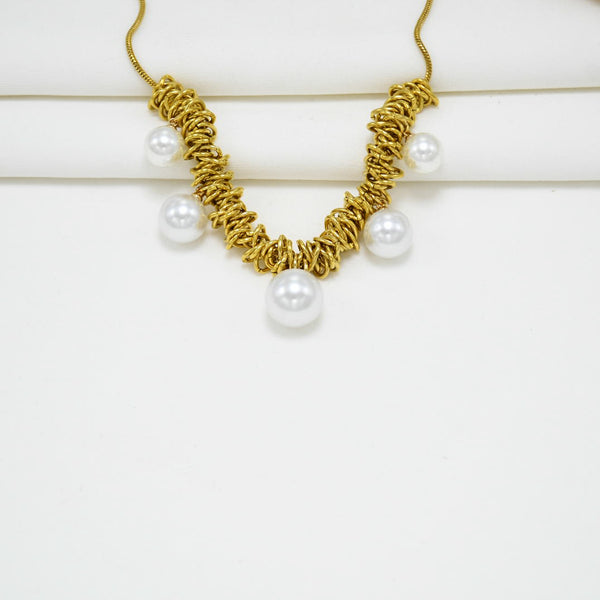 COLLAR CHUNKY TURQUESA