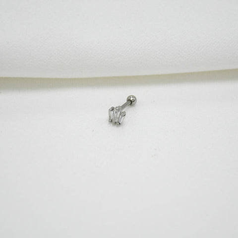 PIERCING SILVER AGATHA
