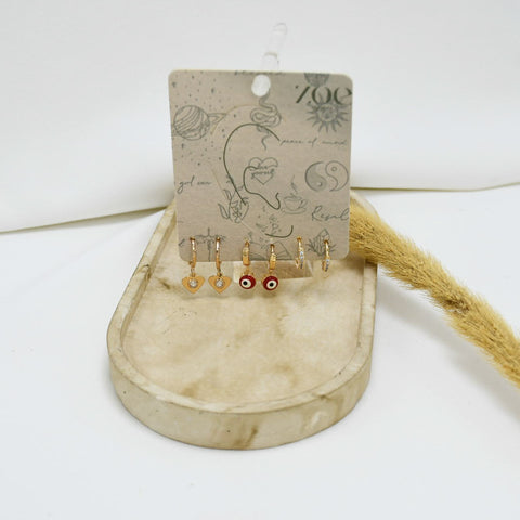 SET DE ARGOLLAS GOLD llI
