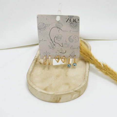 SET DE ARGOLLAS GOLD lV