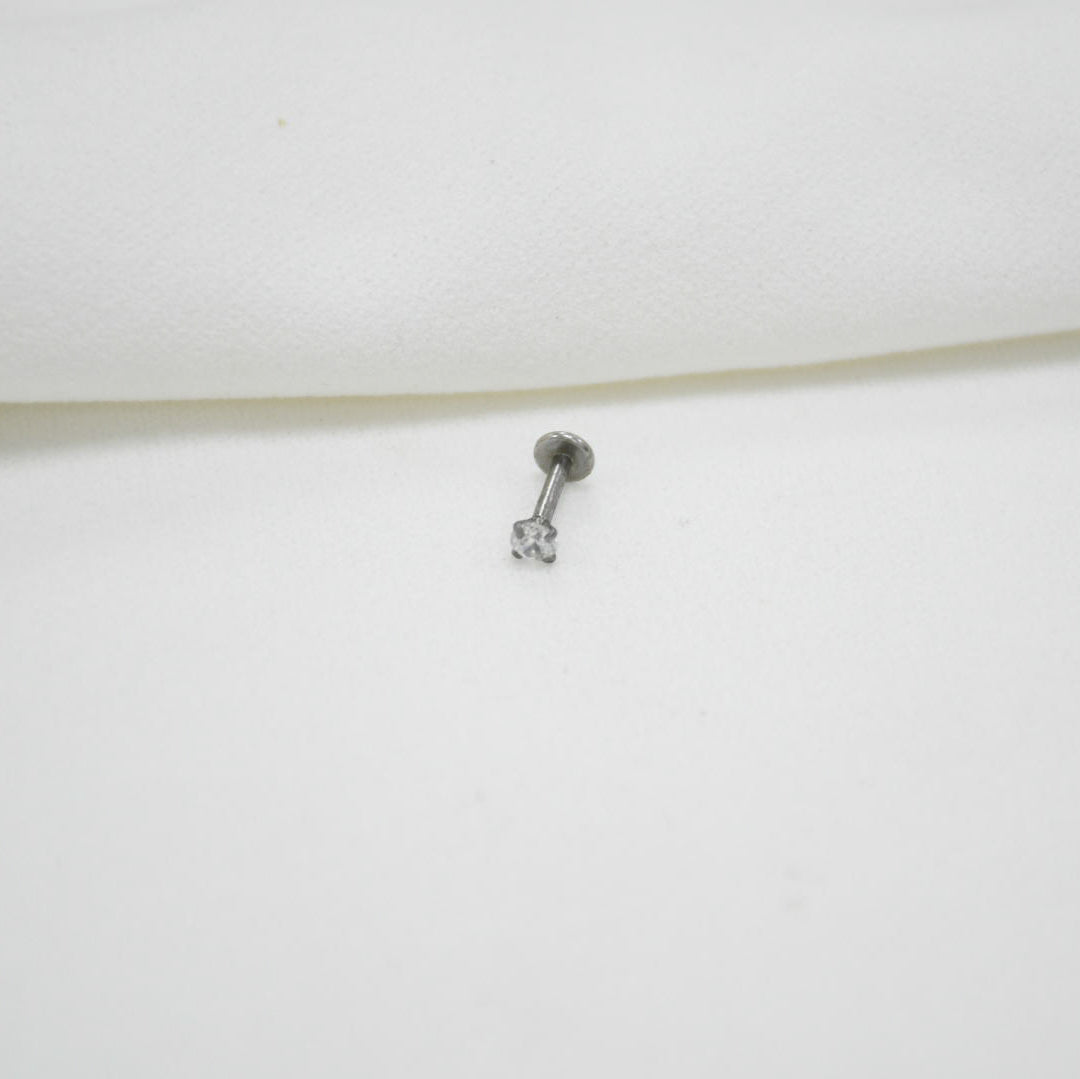 PIERCING SILVER ROSA