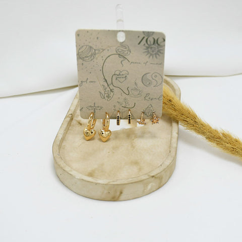 SET DE ARGOLLAS GOLD XII