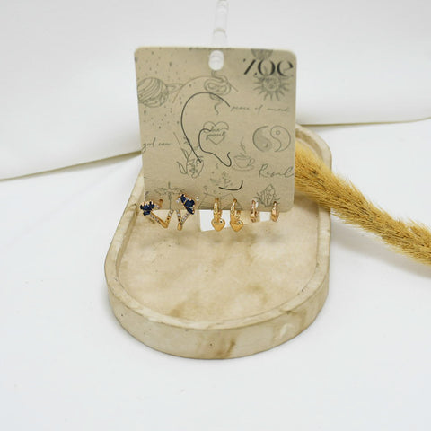 SET DE ARGOLLAS GOLD XIII
