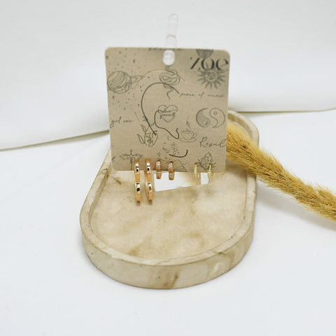 SET DE ARGOLLAS GOLD XIV