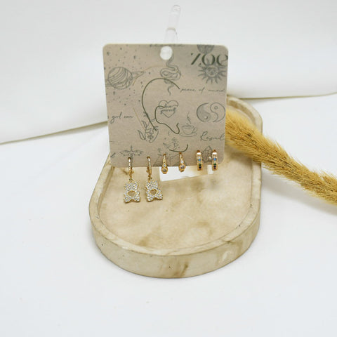 SET DE ARGOLLAS GOLD XV