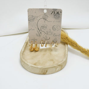 SET DE ARGOLLAS GOLD XVI