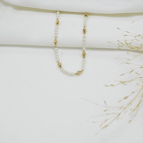 TOBILLERA GOLD PERLAS