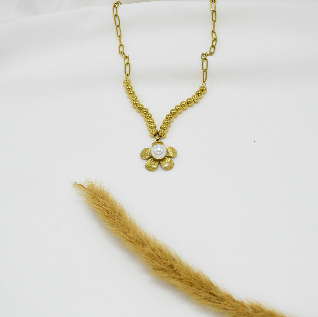COLLAR GOLD CHUNKY LUANA