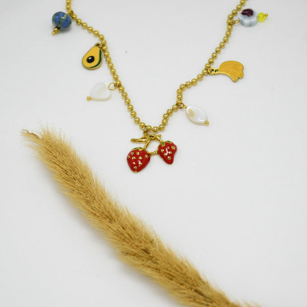 COLLAR GOLD CHUNKY