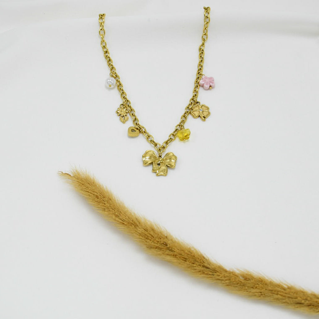 COLLAR GOLD CHUNKY BEREA