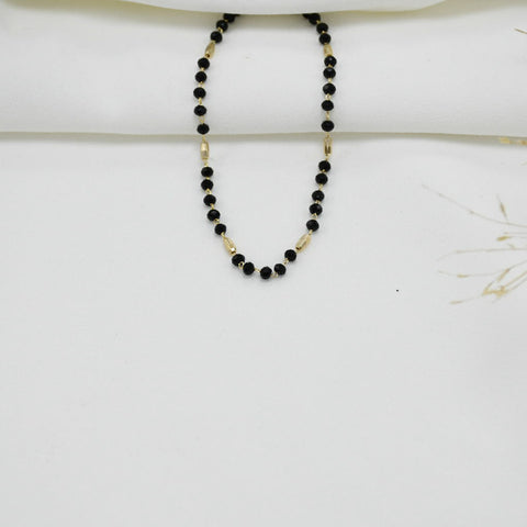 TOBILLERA GOLD BLACK
