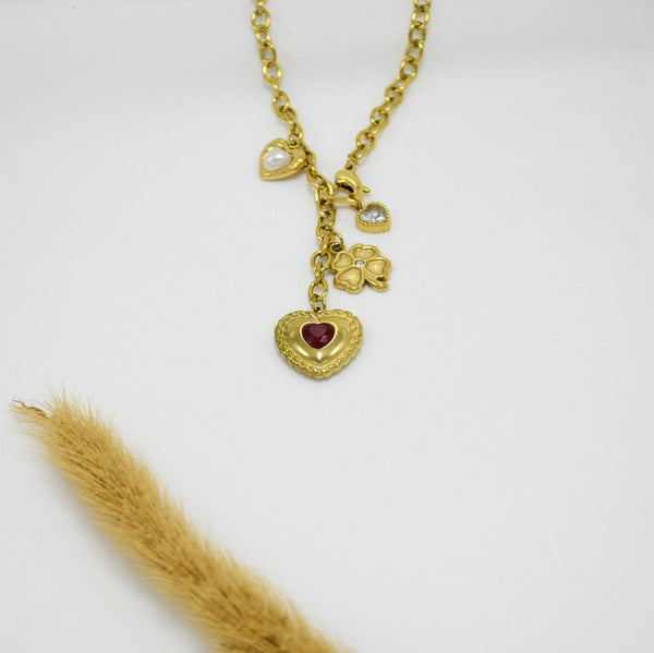 COLLAR GOLD CHUNKY IRINA