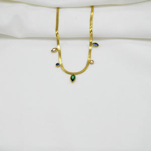 TOBILLERA GOLD IRIS