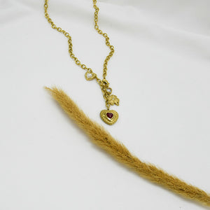 COLLAR GOLD CHUNKY IRINA