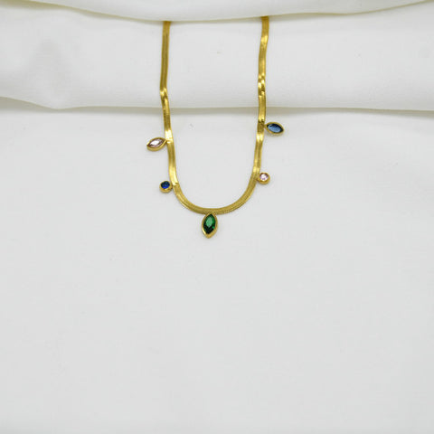 TOBILLERA GOLD IRIS