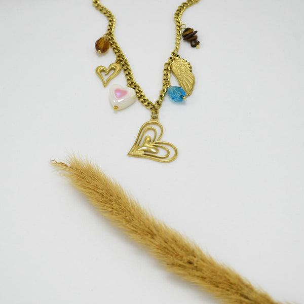 COLLAR GOLD CHUNKY OLIVIA