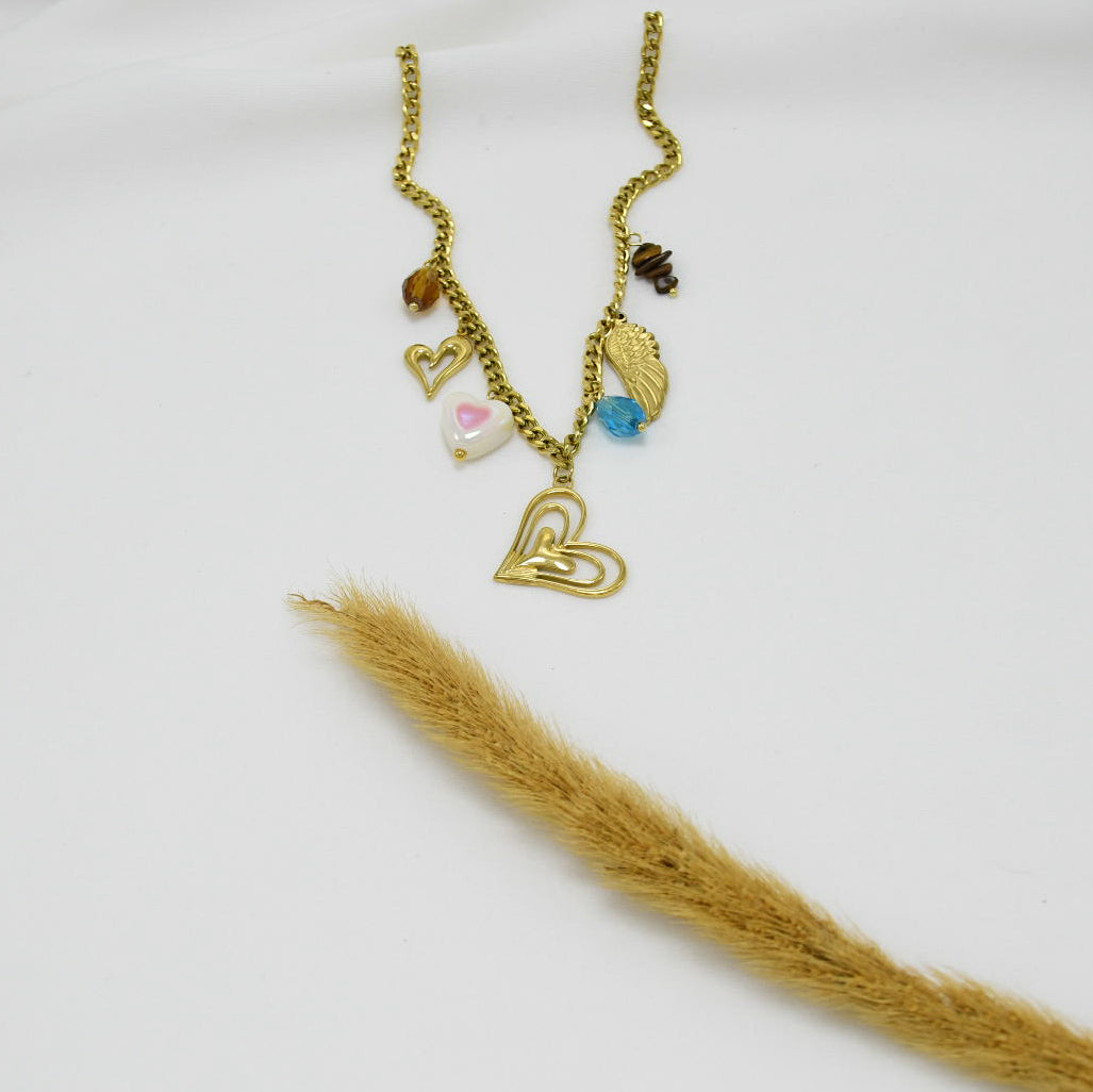COLLAR GOLD CHUNKY OLIVIA