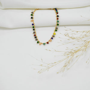 TOBILLERA GOLD IRIS