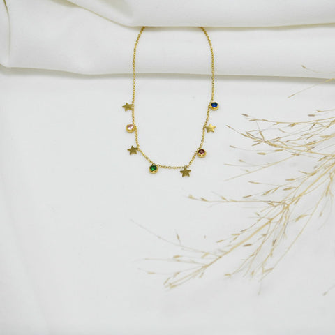 TOBILLERA GOLD IRIS