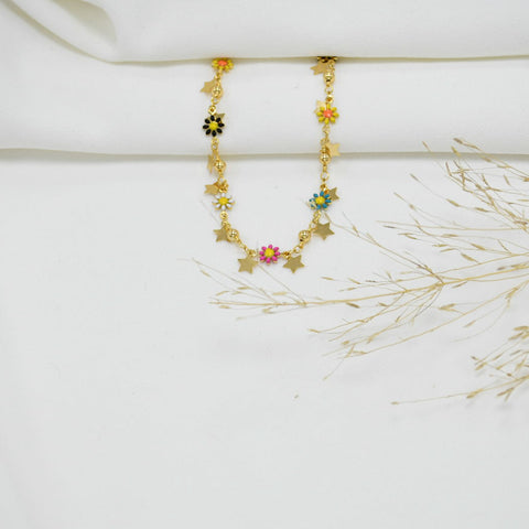 TOBILLERA GOLD IRIS