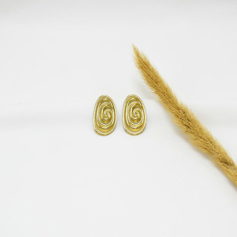 ARETES CHUNKY GOLD ELIET