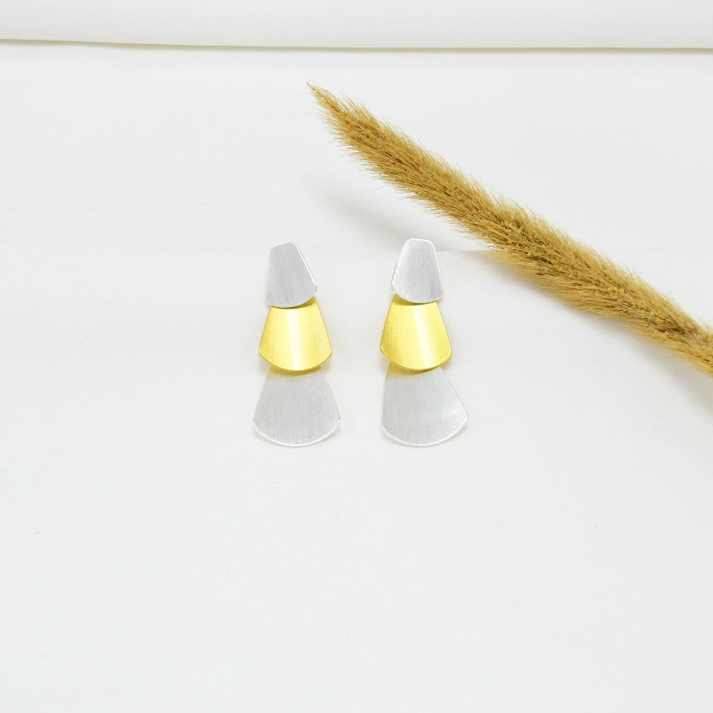 ARETES CHUNKY GOLD ARESSA