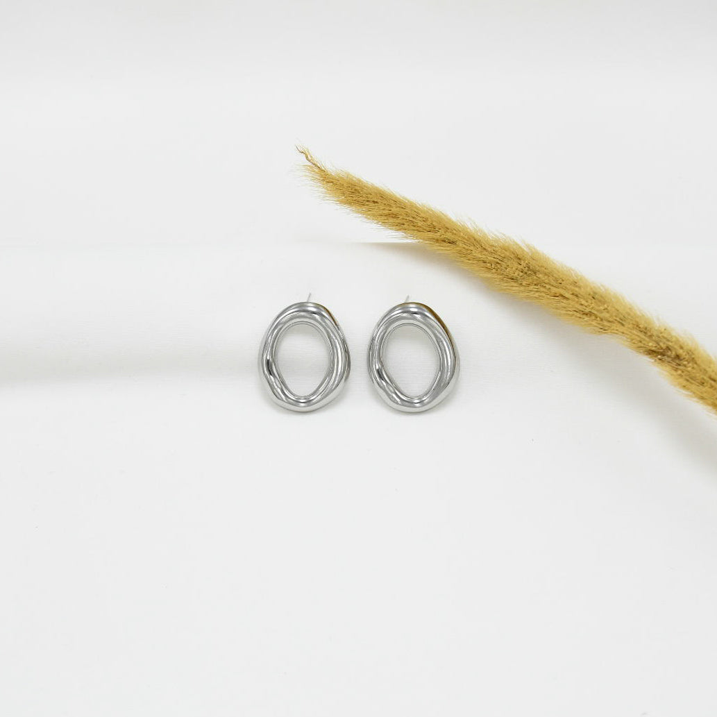 ARETES SILVER EMILIA