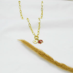 COLLAR GOLD CHUNKY AMALIA