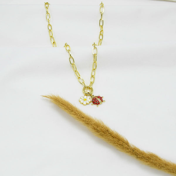 COLLAR GOLD CHUNKY AMALIA