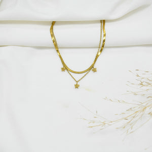 TOBILLERA DOBLE GOLD