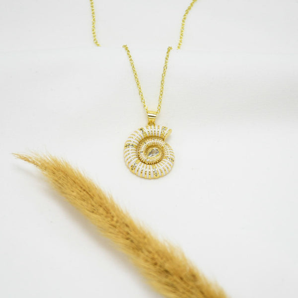 COLLAR GOLD CHUNKY VIOLETA