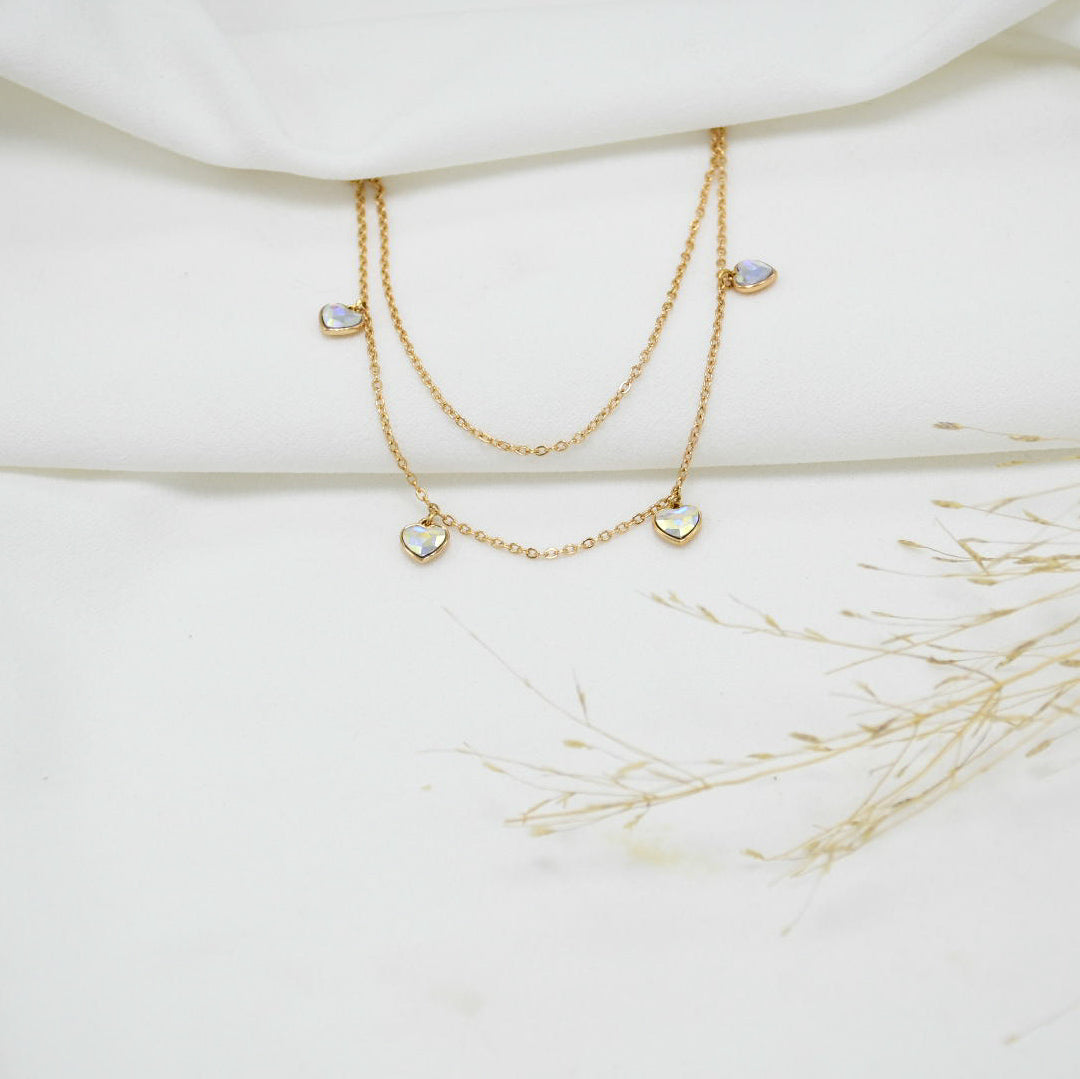 TOBILLERA DOBLE GOLD