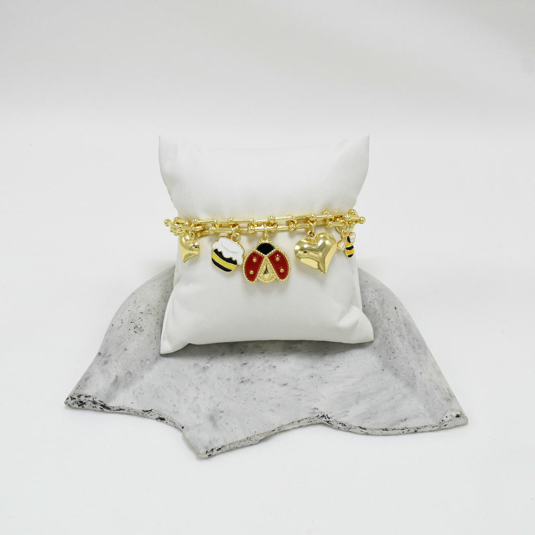 PULSERA GOLD HAZEL