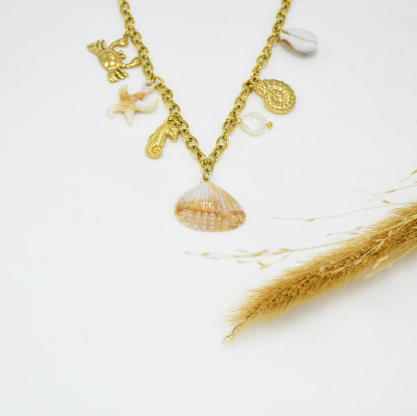 COLLAR GOLD CHUNKY RENATA