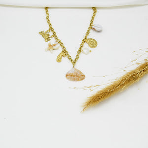 COLLAR GOLD CHUNKY RENATA