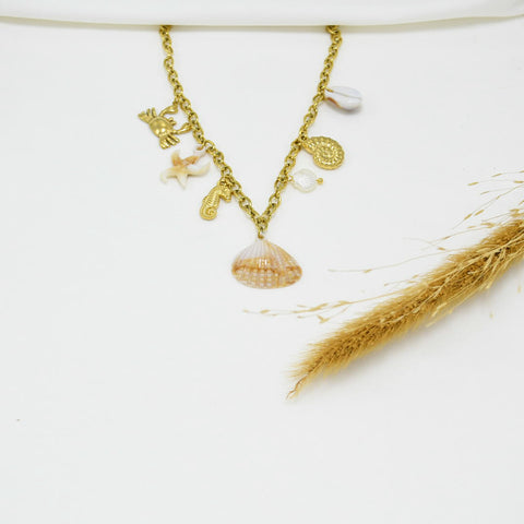 COLLAR GOLD CHUNKY RENATA
