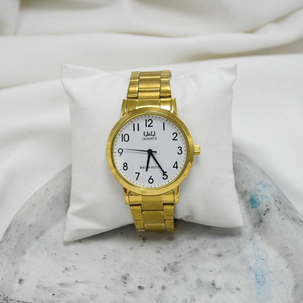RELOJ VARONIL GOLD Q&Q MARTIN