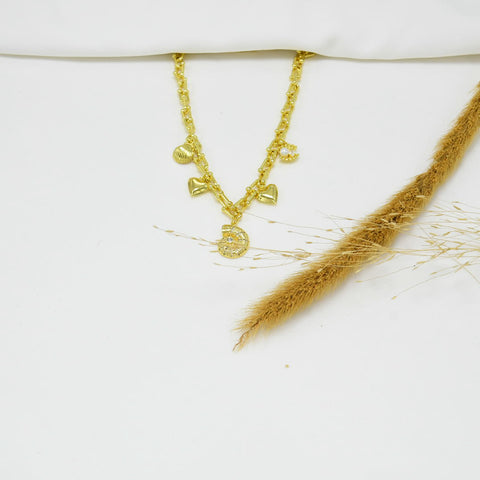 COLLAR GOLD CHUNKY TATI