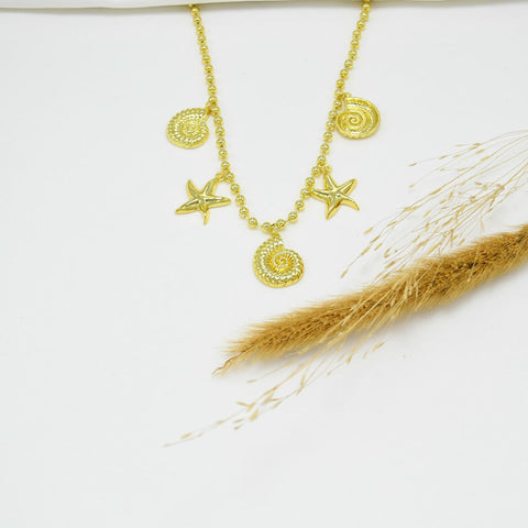 COLLAR GOLD CHUNKY FRANCIA