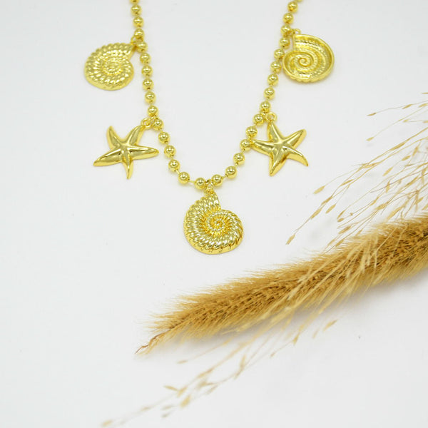 COLLAR GOLD CHUNKY FRANCIA