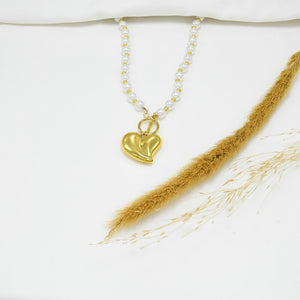 COLLAR GOLD CHUNKY FARIA