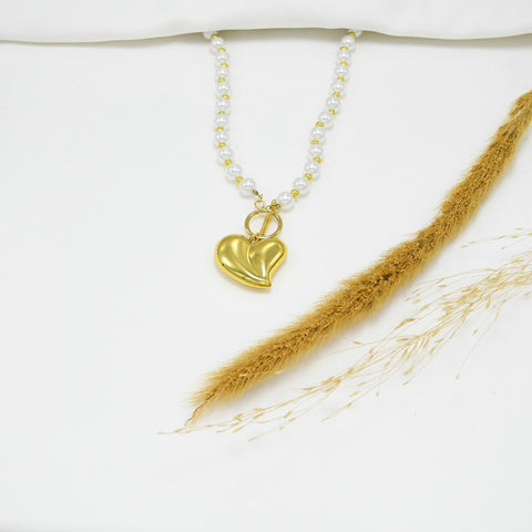 COLLAR GOLD CHUNKY FARIA